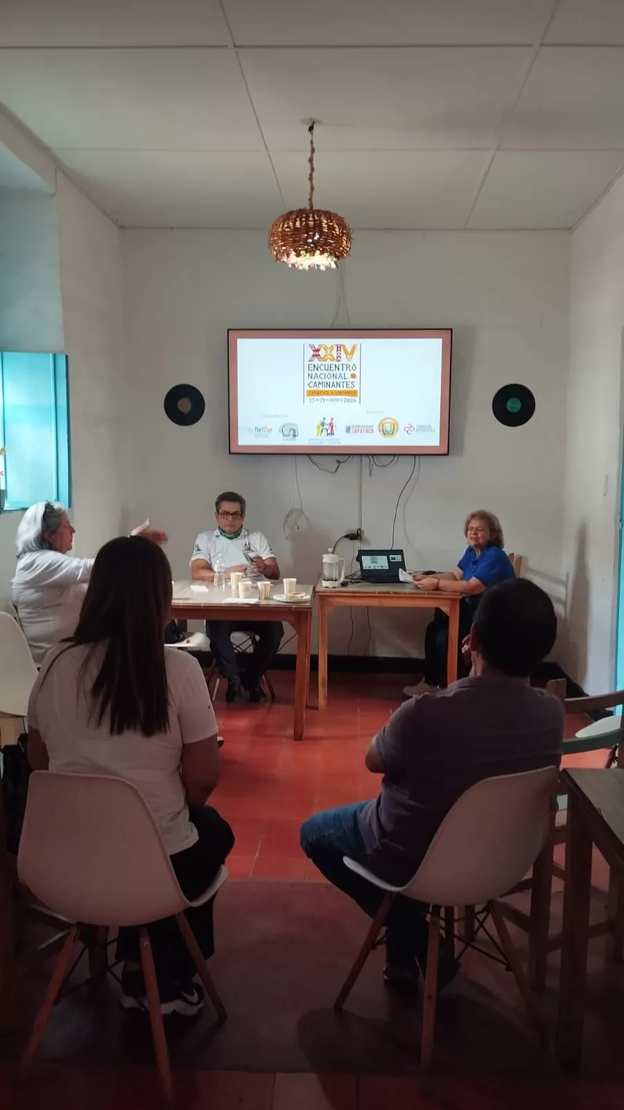 Comité organizador revisó avances del Encuentro Nacional de Caminantes