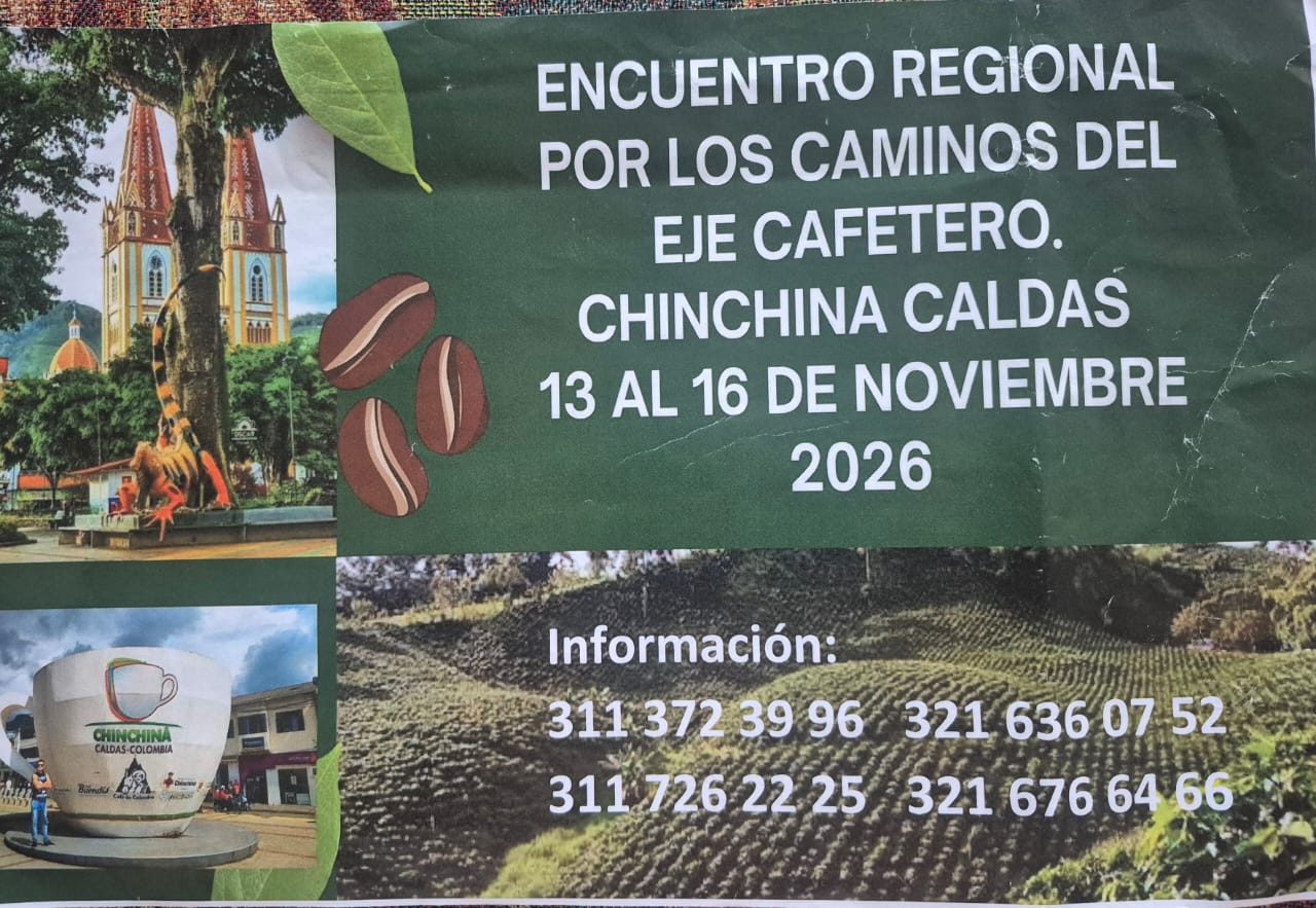 Imagen promocional Encuentro Regional de Caminantes de Caldas