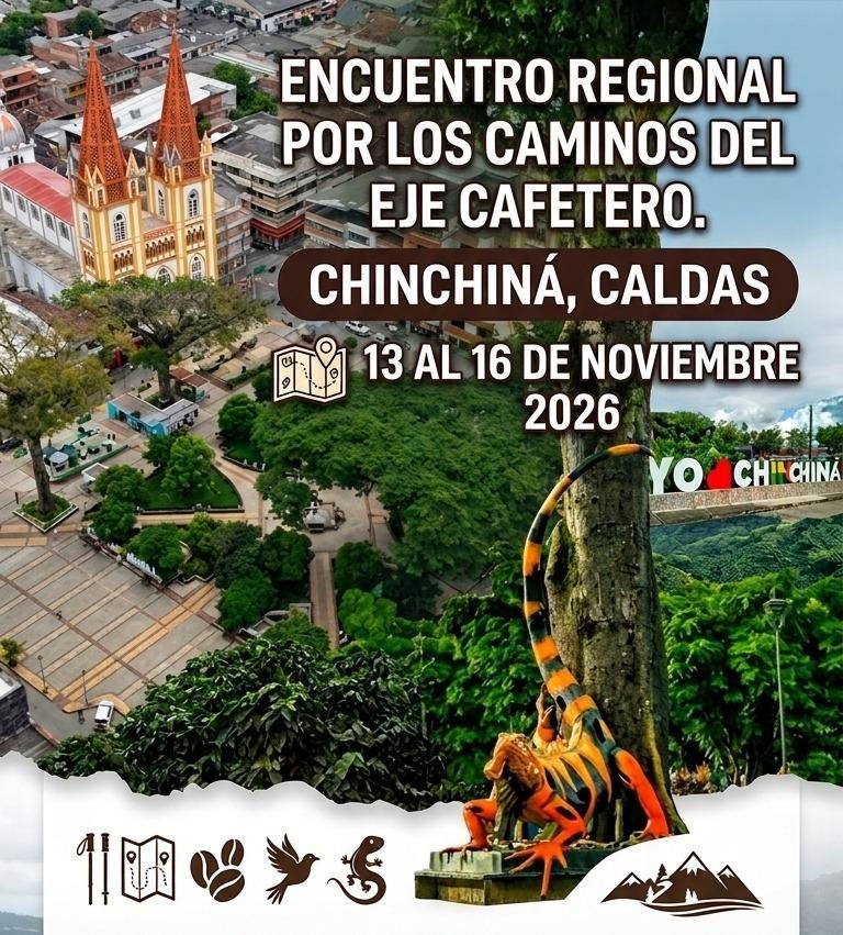 Identidad visual de Encuentro Regional de Caminantes de Caldas